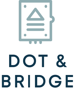 DOT and Bridge icon